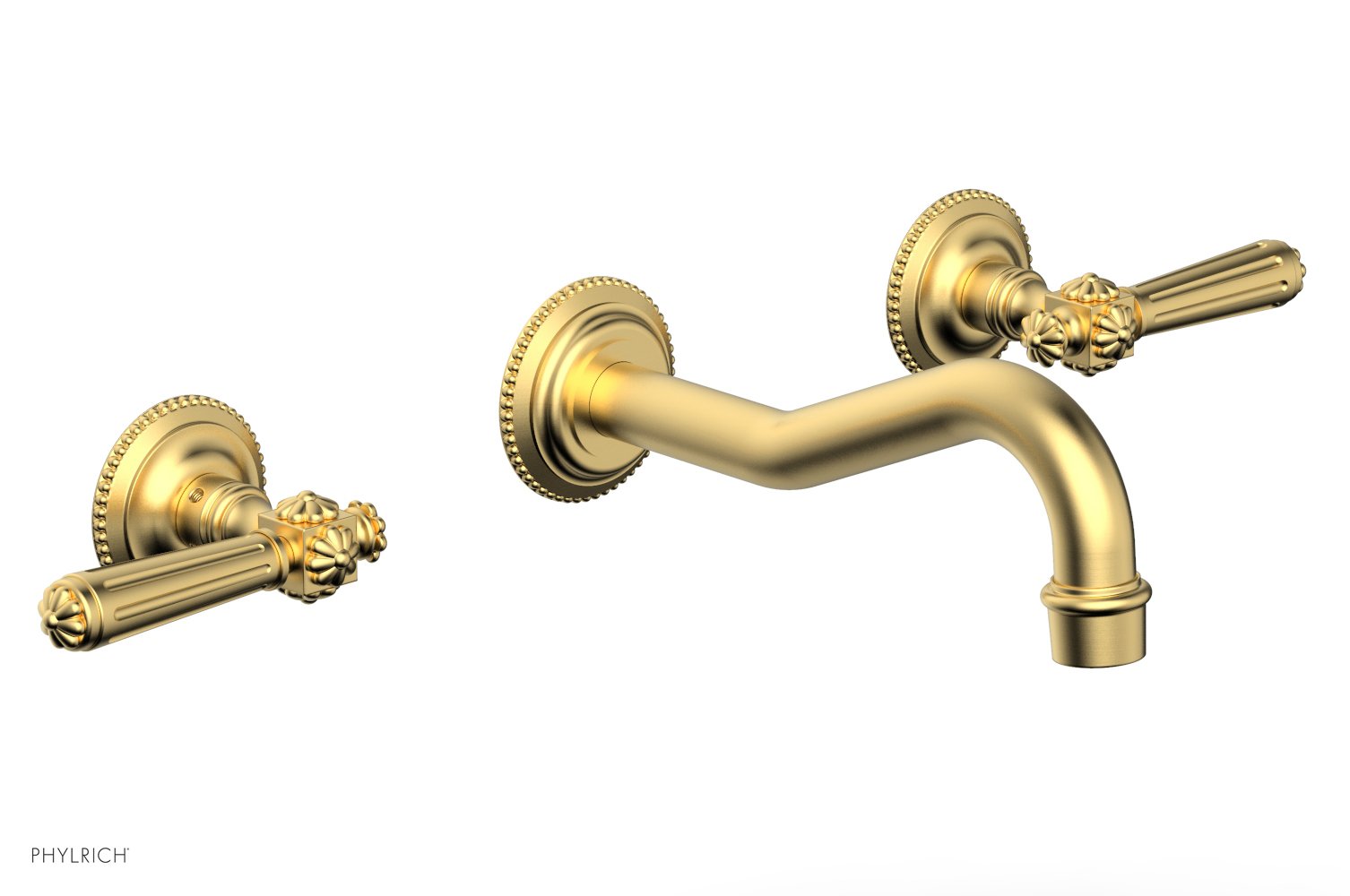 Phylrich MARVELLE Wall Tub Set - Lever Handles