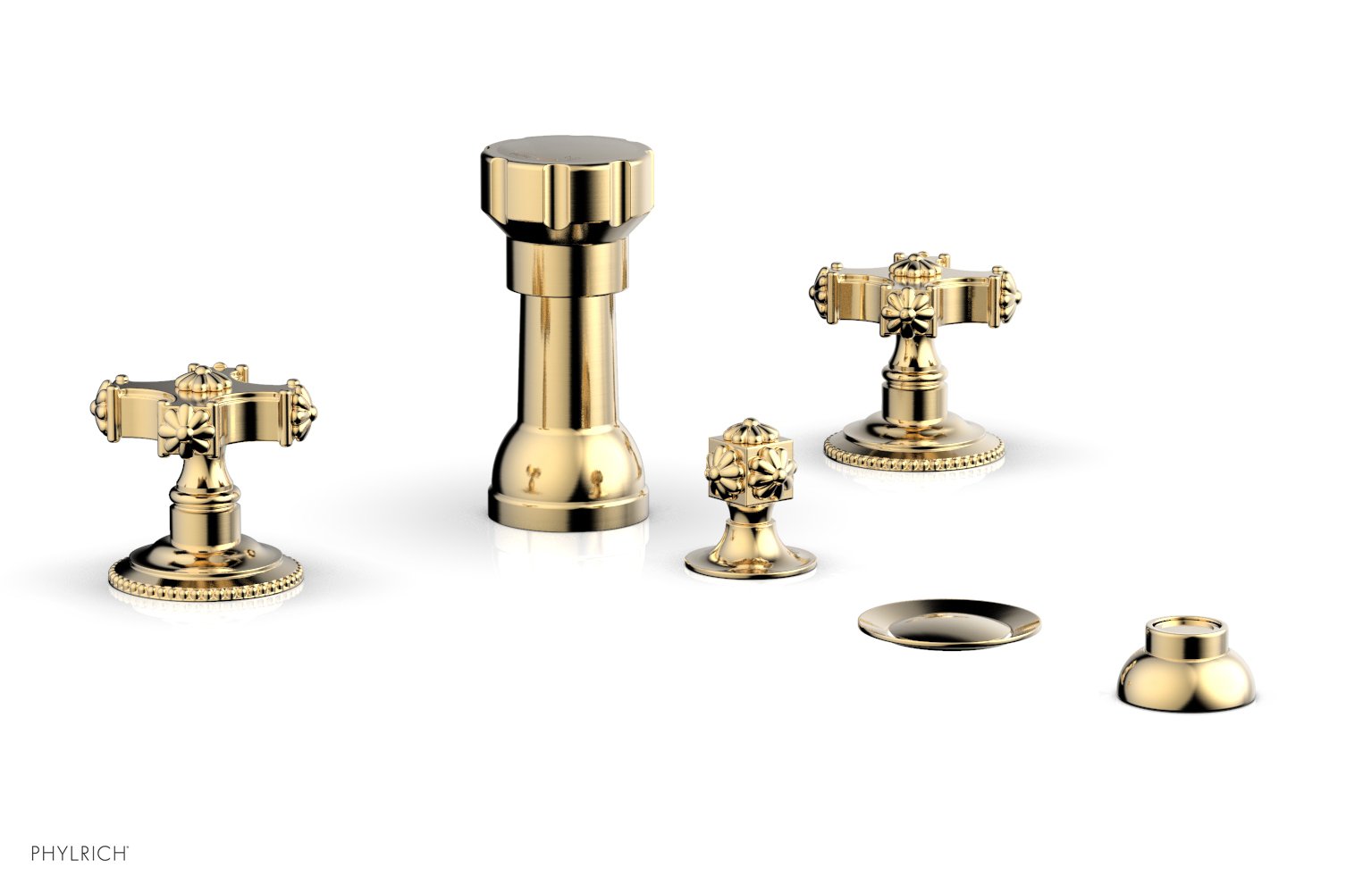 Phylrich MARVELLE Four Hole Bidet Set