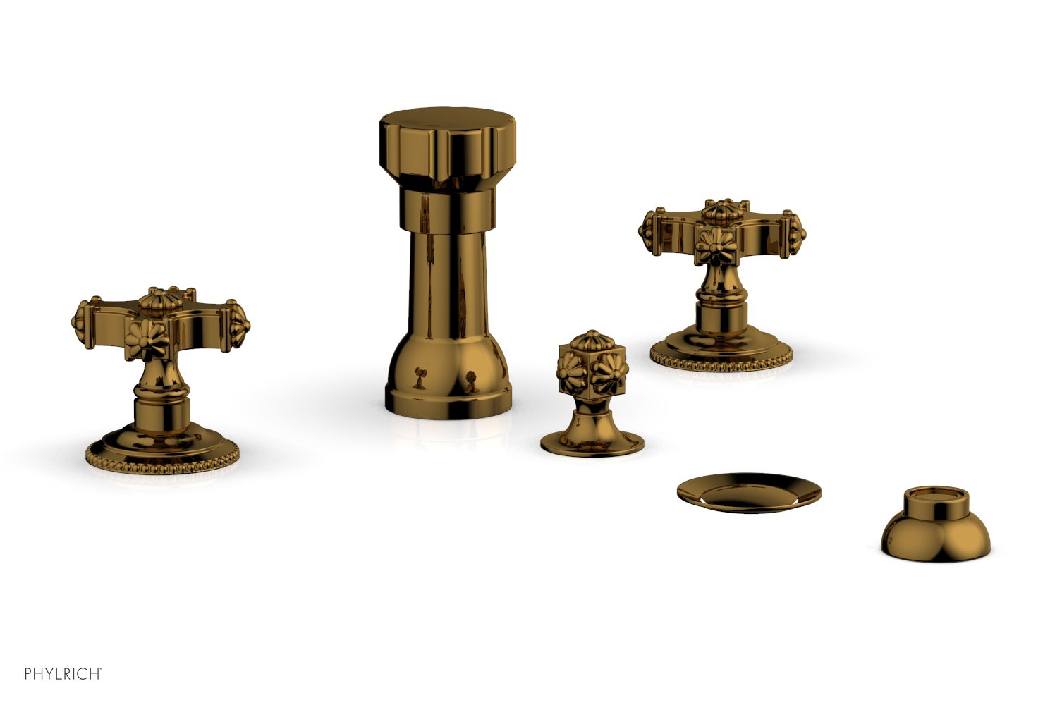 Phylrich MARVELLE Four Hole Bidet Set