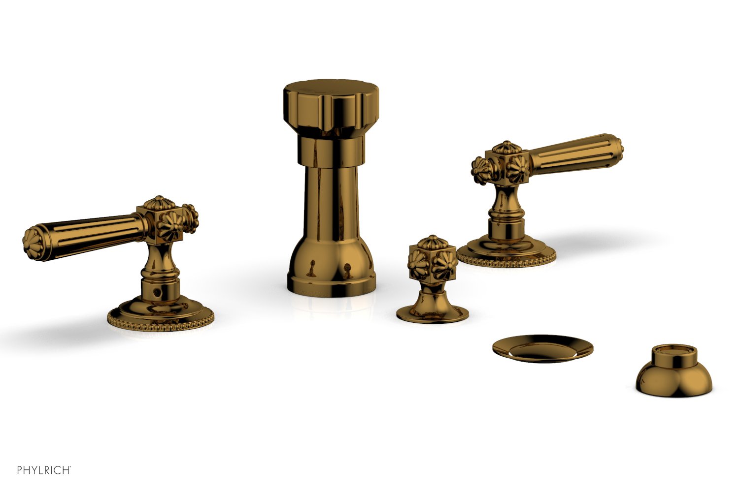 Phylrich MARVELLE Four Hole Bidet Set