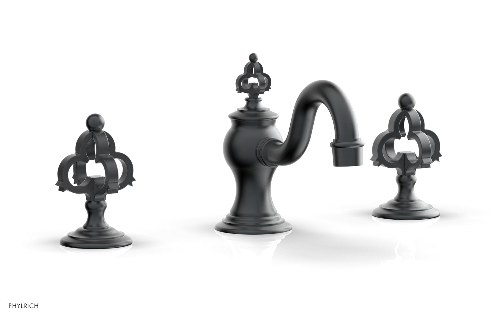 Phylrich COURONNE Widespread Faucet Cross Handles