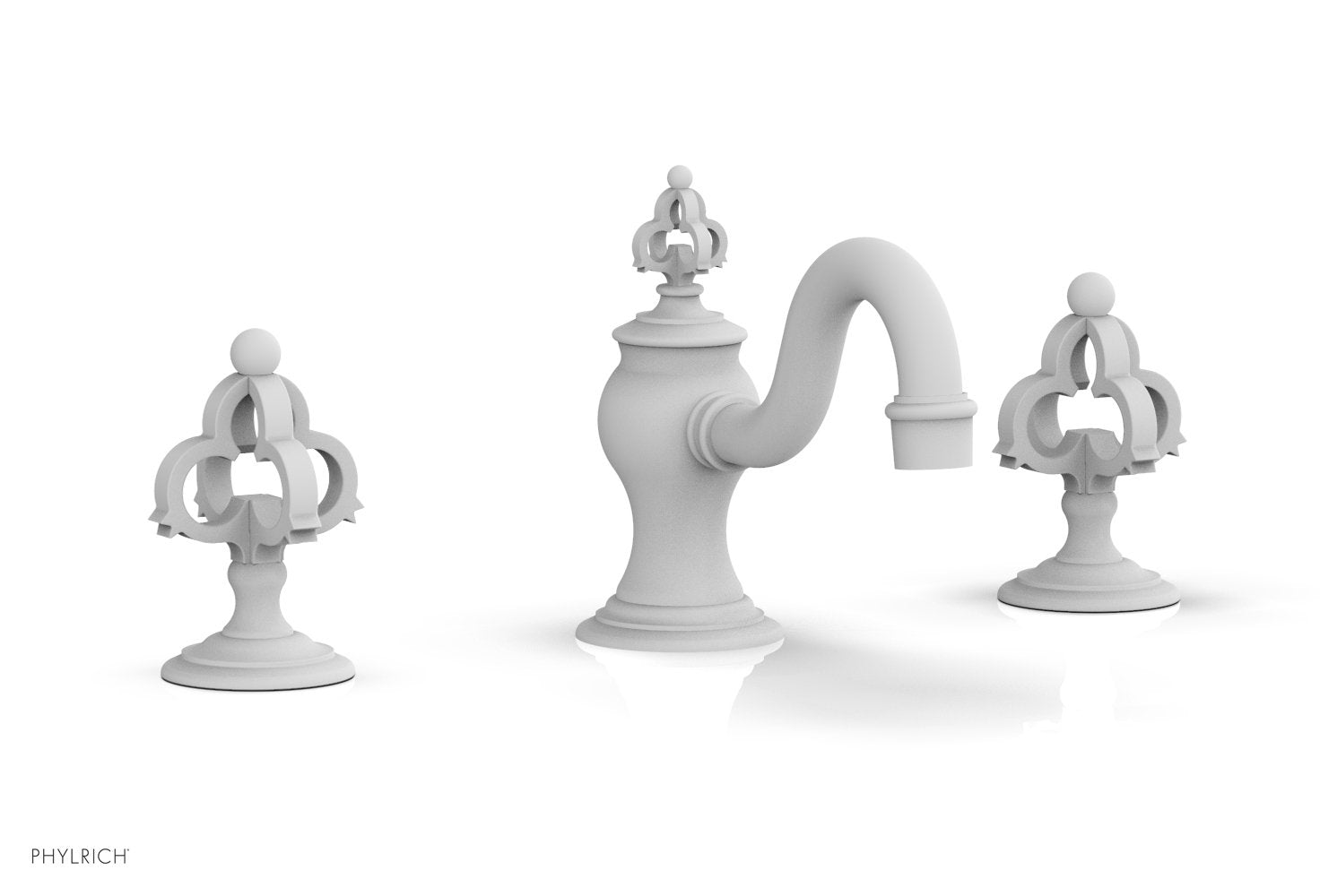 Phylrich COURONNE Widespread Faucet Cross Handles