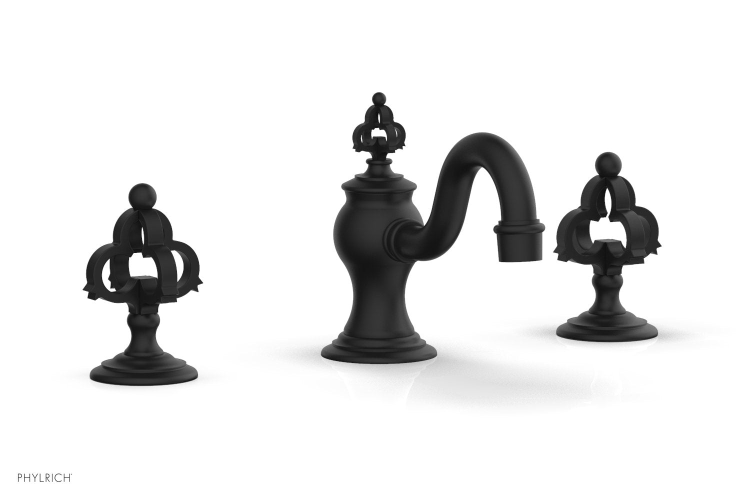 Phylrich COURONNE Widespread Faucet Cross Handles