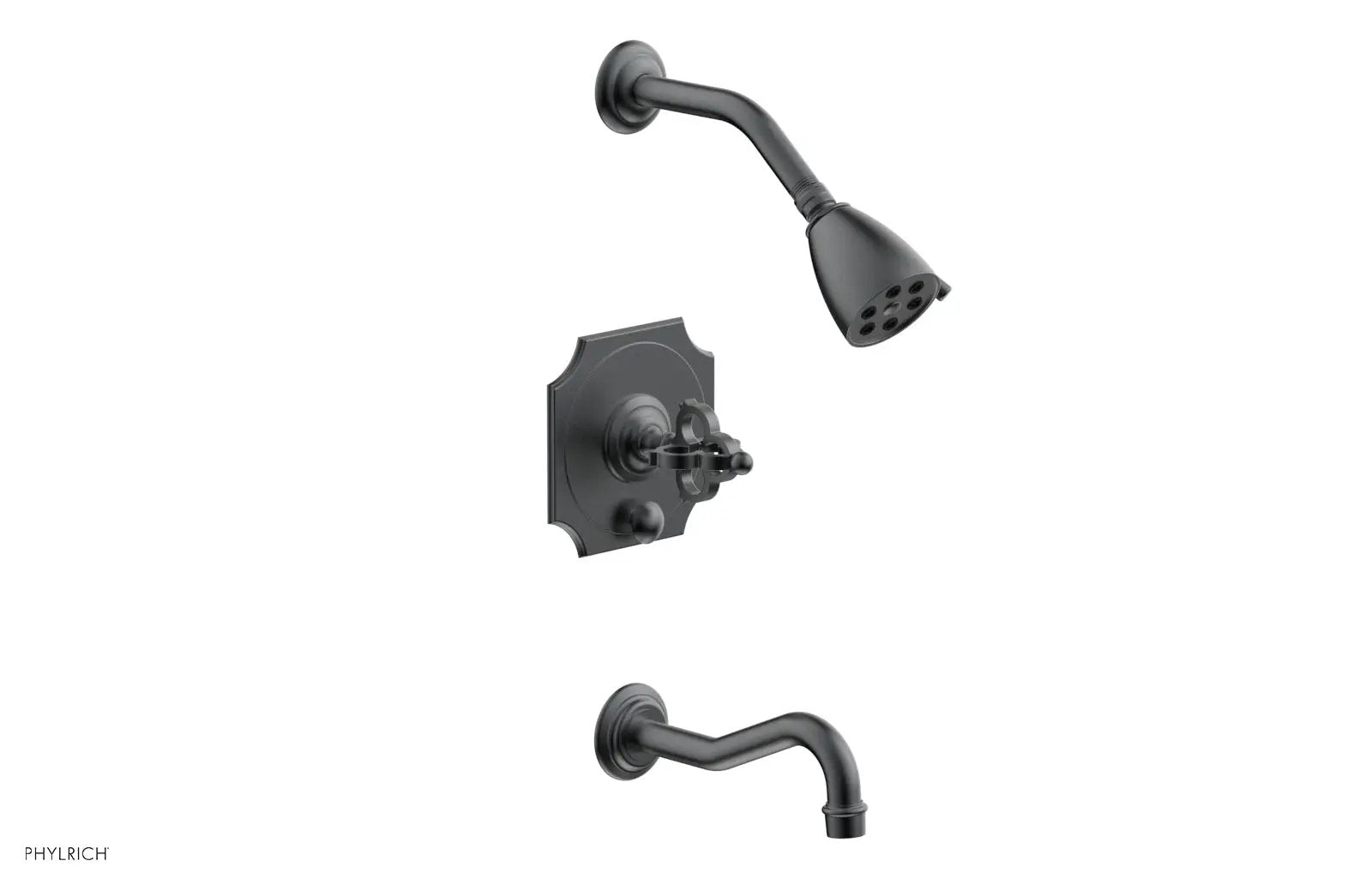 Phylrich COURONNE Pressure Balance Tub and Shower Set by Phylrich