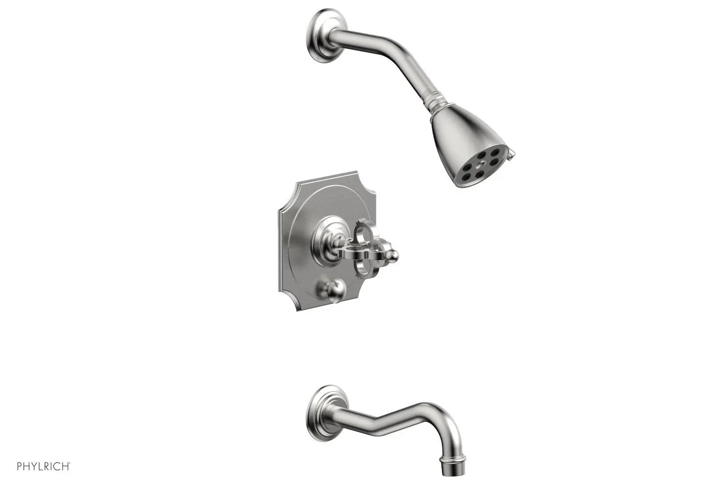 Phylrich COURONNE Pressure Balance Tub and Shower Set by Phylrich
