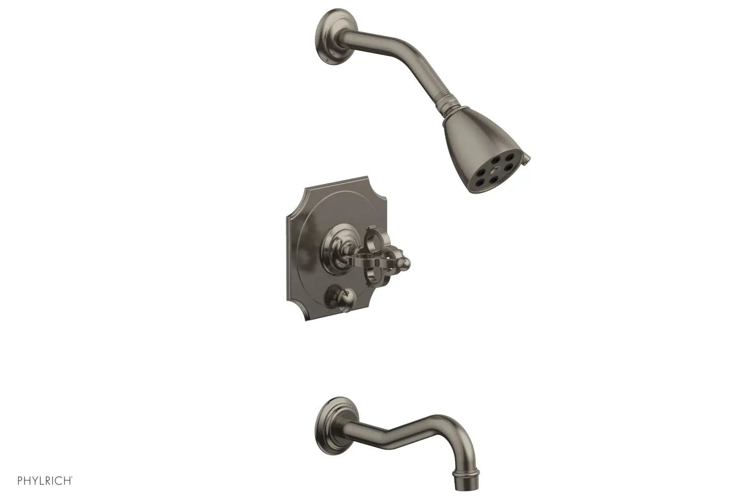 Phylrich COURONNE Pressure Balance Tub and Shower Set by Phylrich