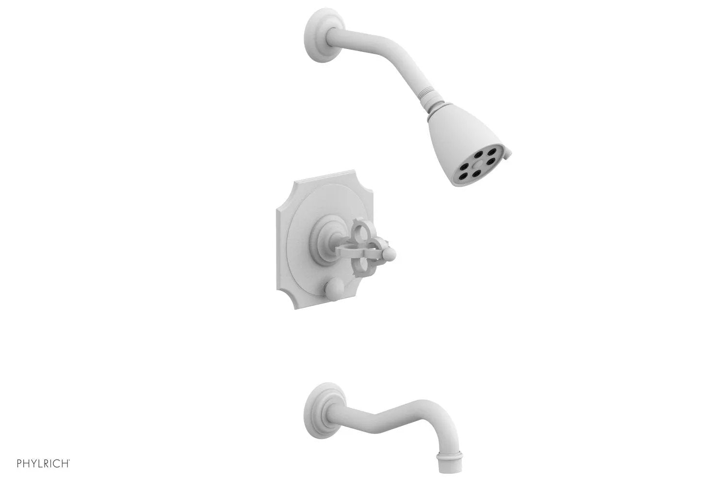 Phylrich COURONNE Pressure Balance Tub and Shower Set by Phylrich