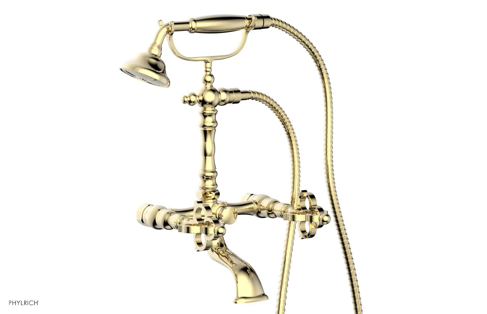Phylrich COURONNE Exposed Tub & Hand Shower by Phylrich
