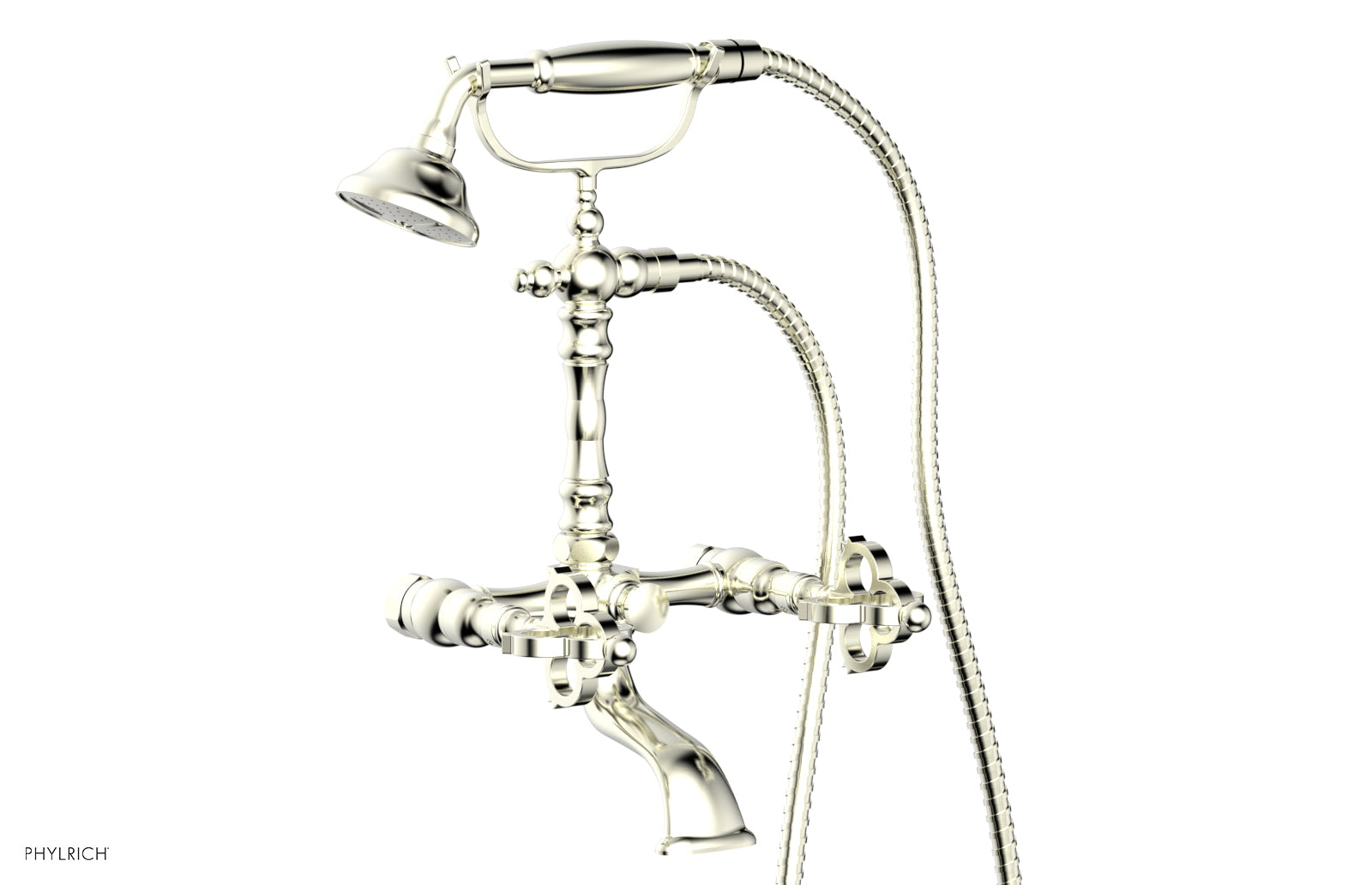Phylrich COURONNE Exposed Tub & Hand Shower