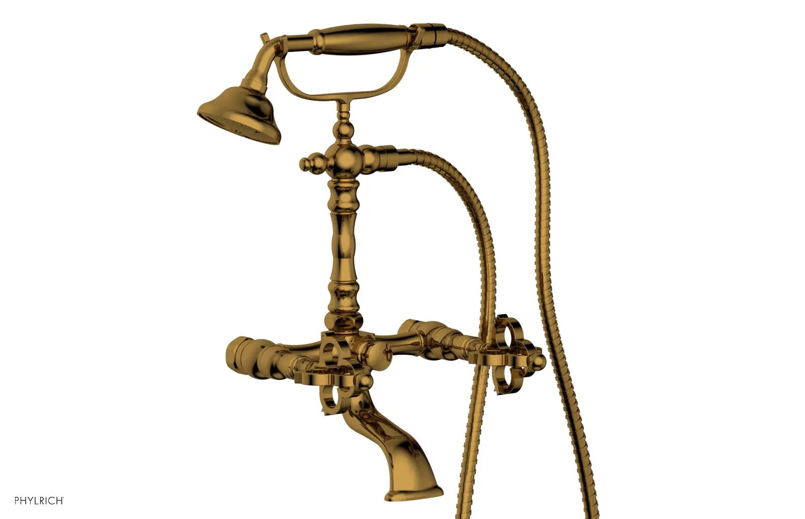 Phylrich COURONNE Exposed Tub & Hand Shower by Phylrich