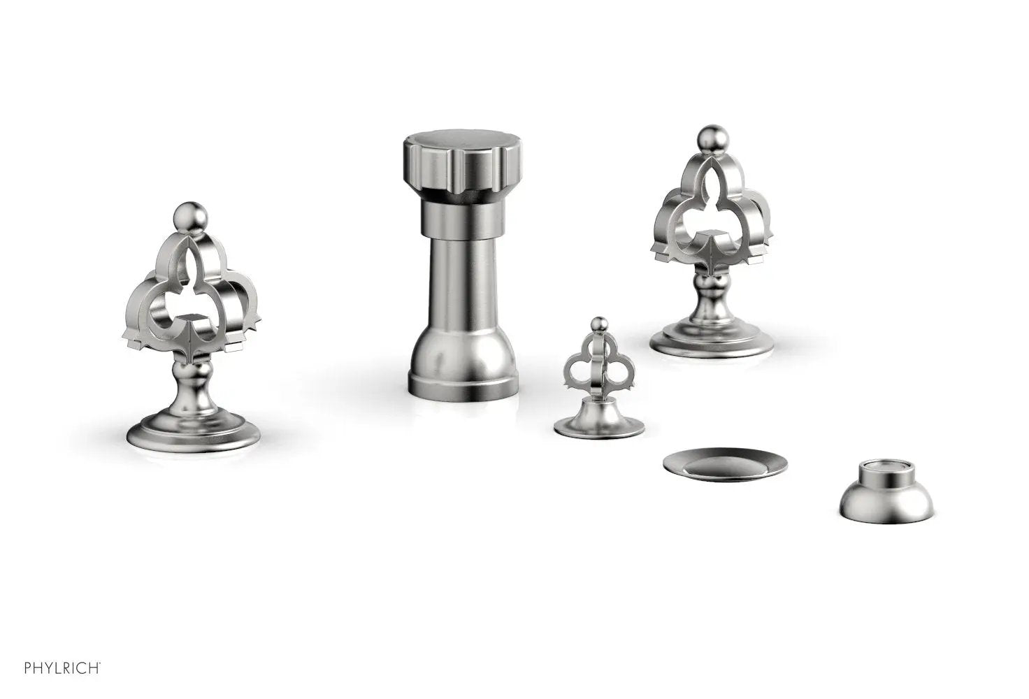 Phylrich COURONNE Four Hole Bidet Set by Phylrich