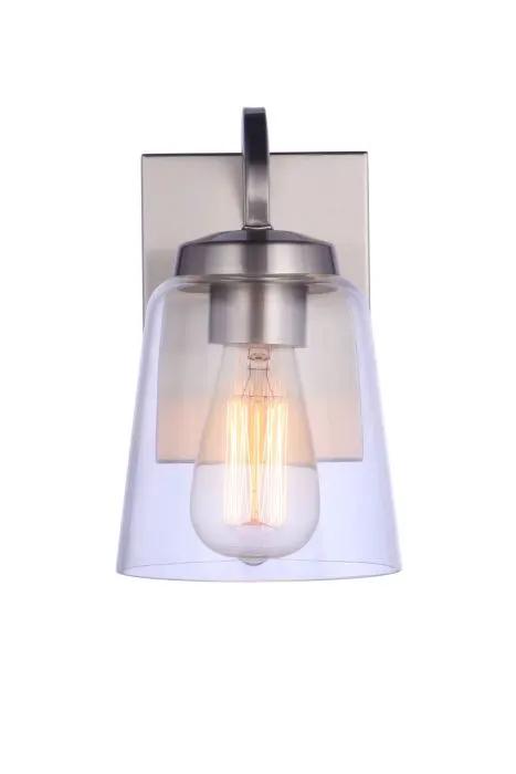 brushed polished nickel wall sconces