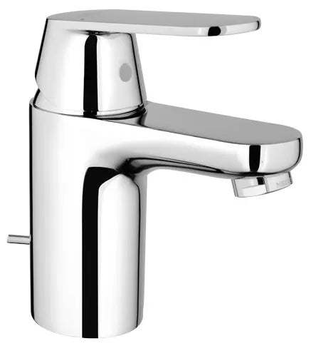 chrome bathroom faucet