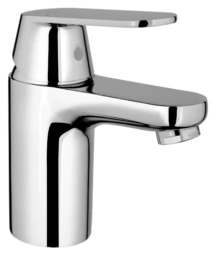 chrome bathroom faucet