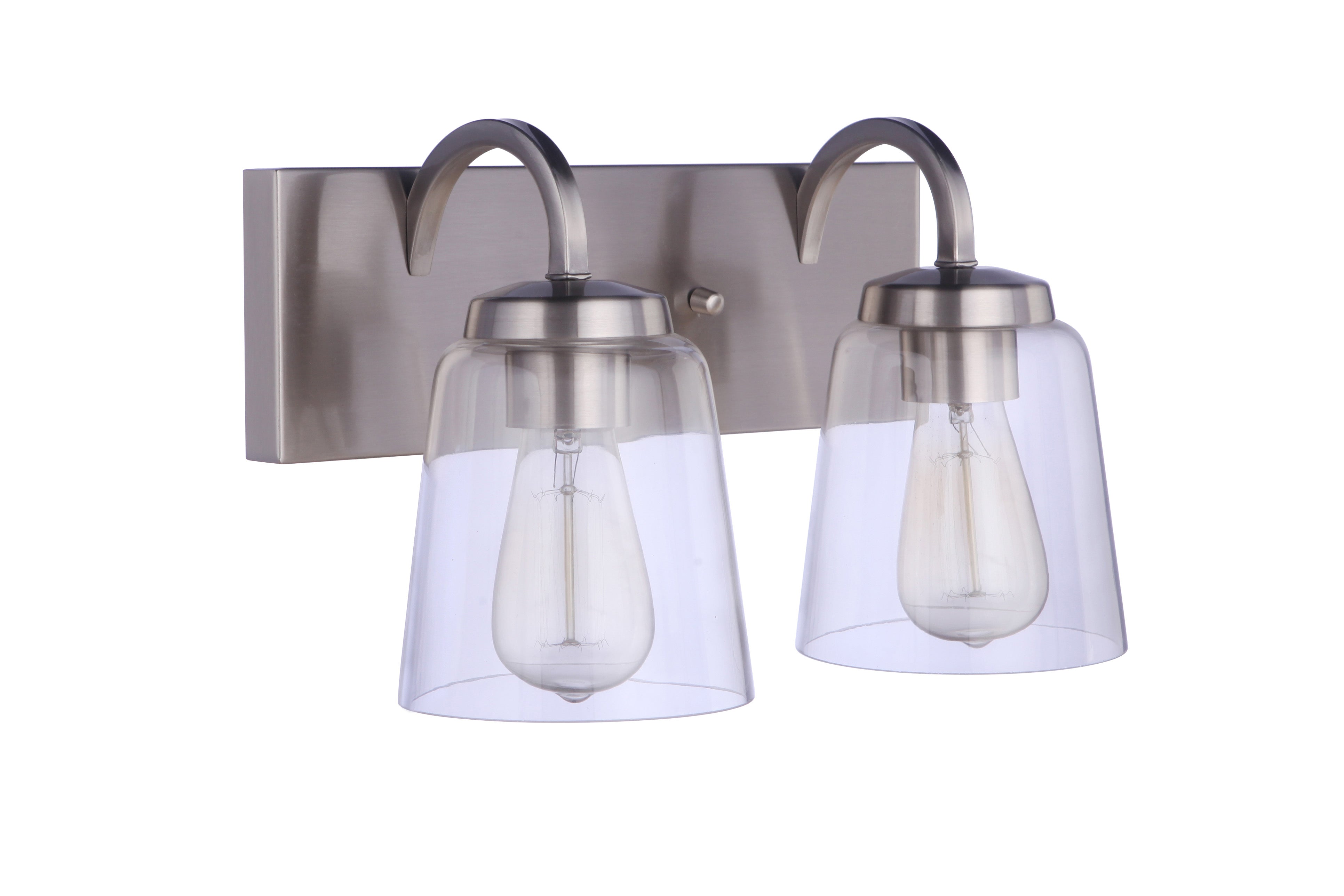 brushed polished nickel wall sconces