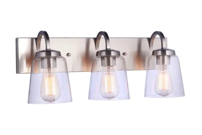 brushed polished nickel wall sconces