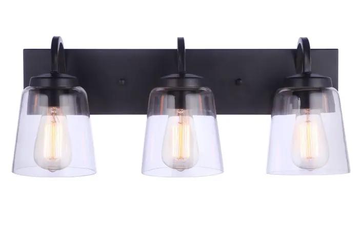 flat black wall sconces