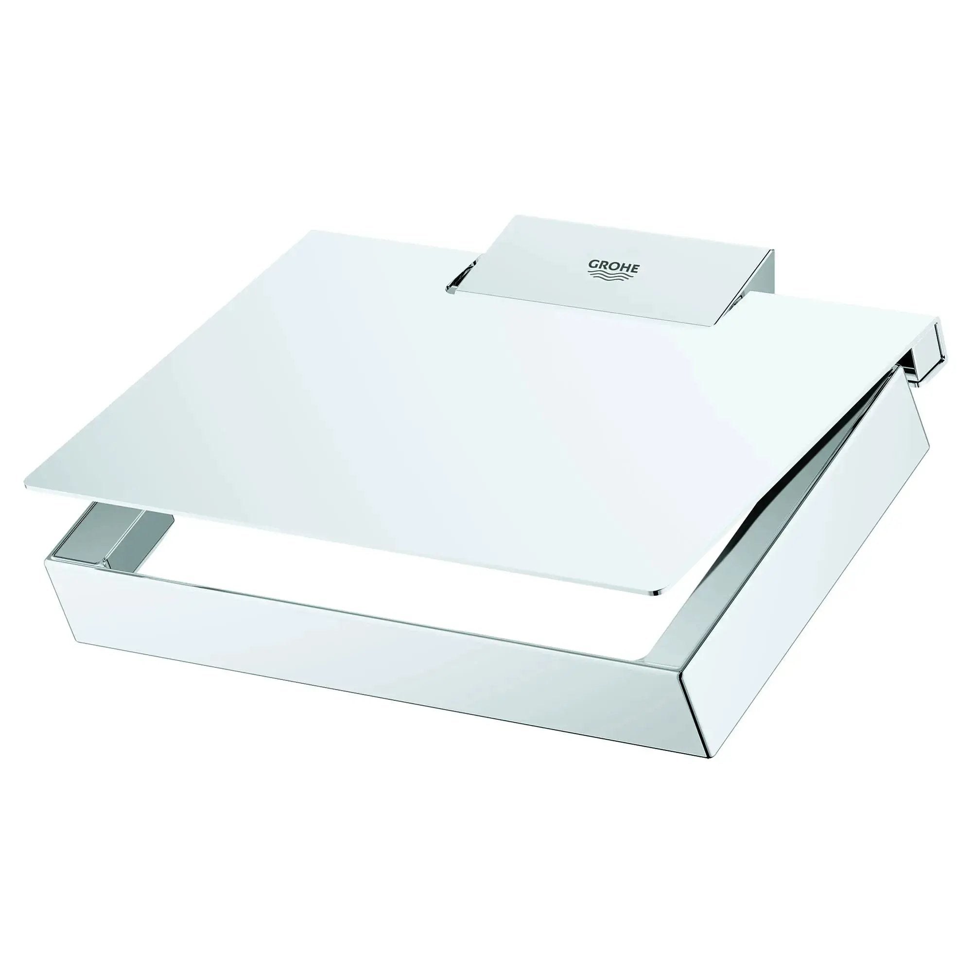 chrome toilet paper holder