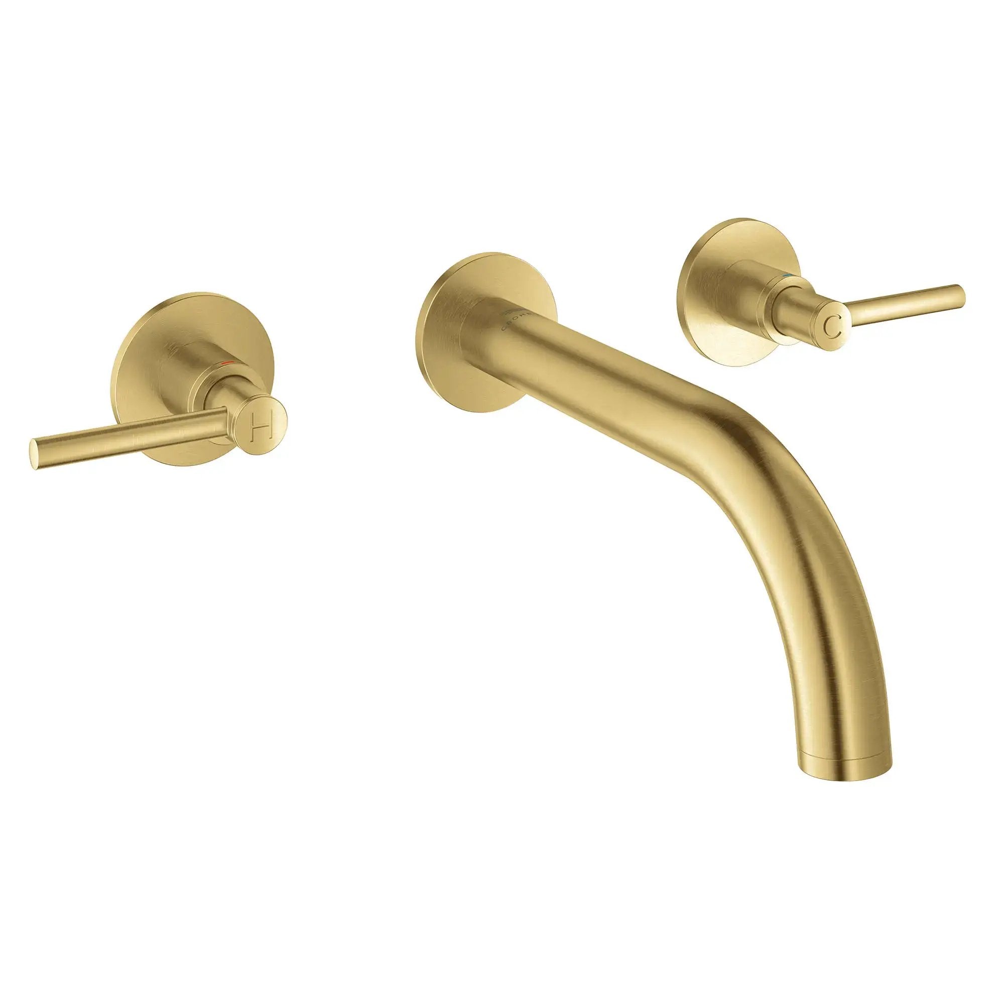 Grohe Atrio 2-Handle Wall Mount Faucet - 1.2 GPM (4.5 L/min) by Grohe