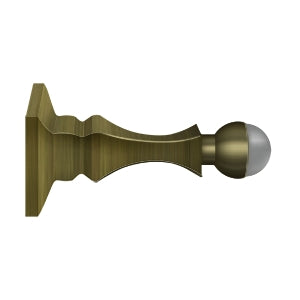 Deltana 3-1/2" Solid Brass Baseboard Door Bumper by Deltana
