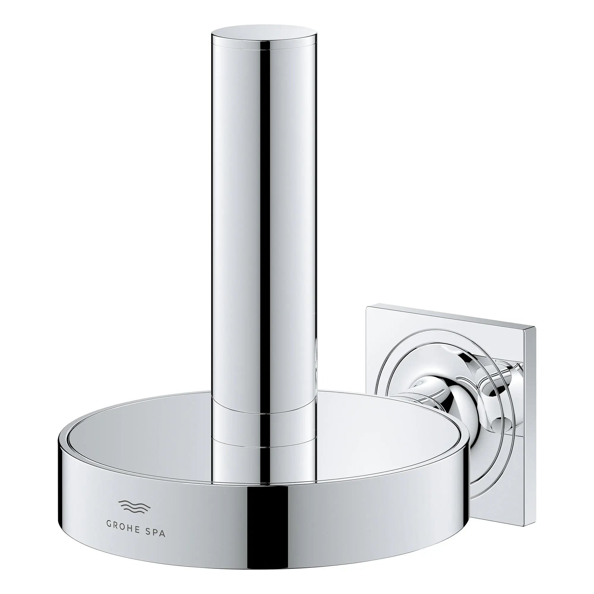 chrome toilet paper holder