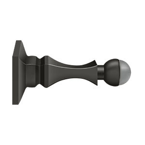 Deltana 3-1/2" Solid Brass Baseboard Door Bumper