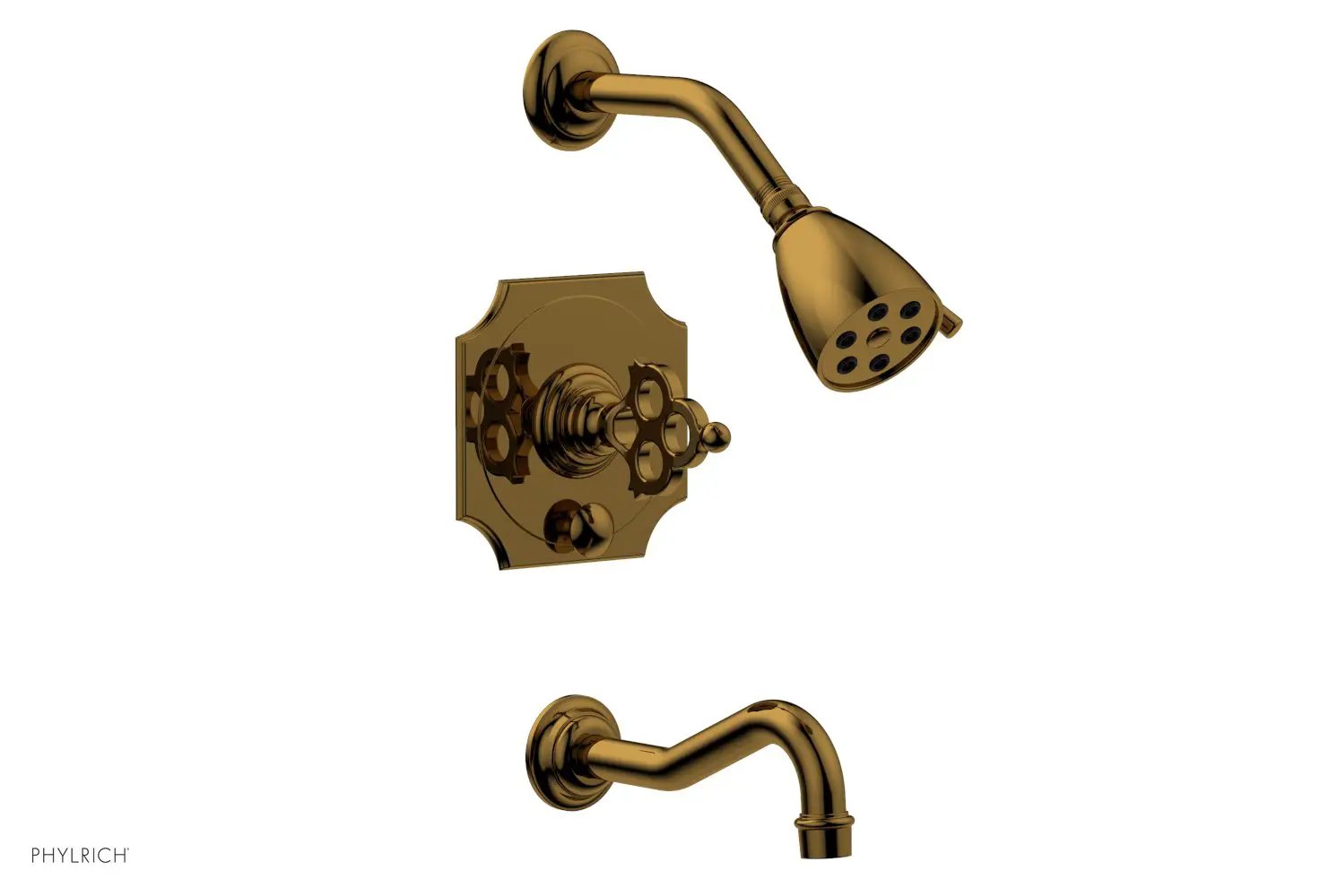 Phylrich MAISON Pressure Balance Tub and Shower Set by Phylrich