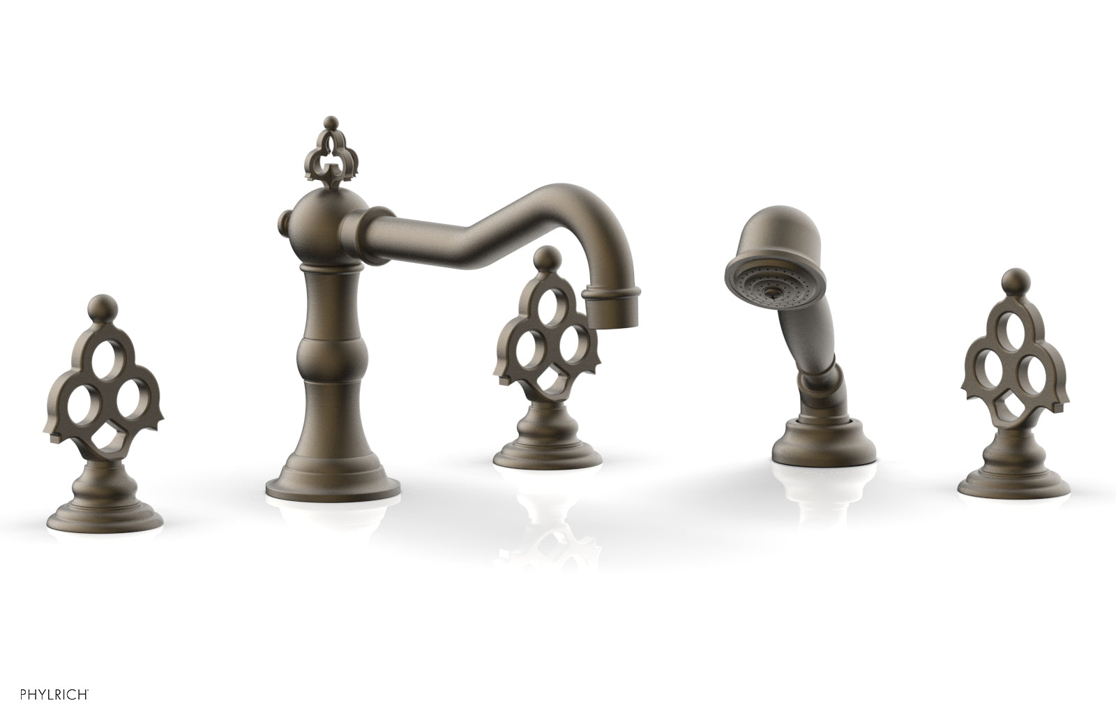 Phylrich MAISON Deck Tub Set with Hand Shower