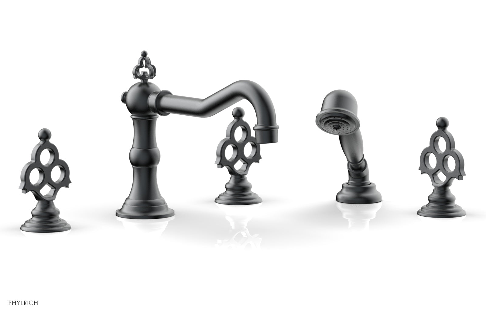 Phylrich MAISON Deck Tub Set with Hand Shower