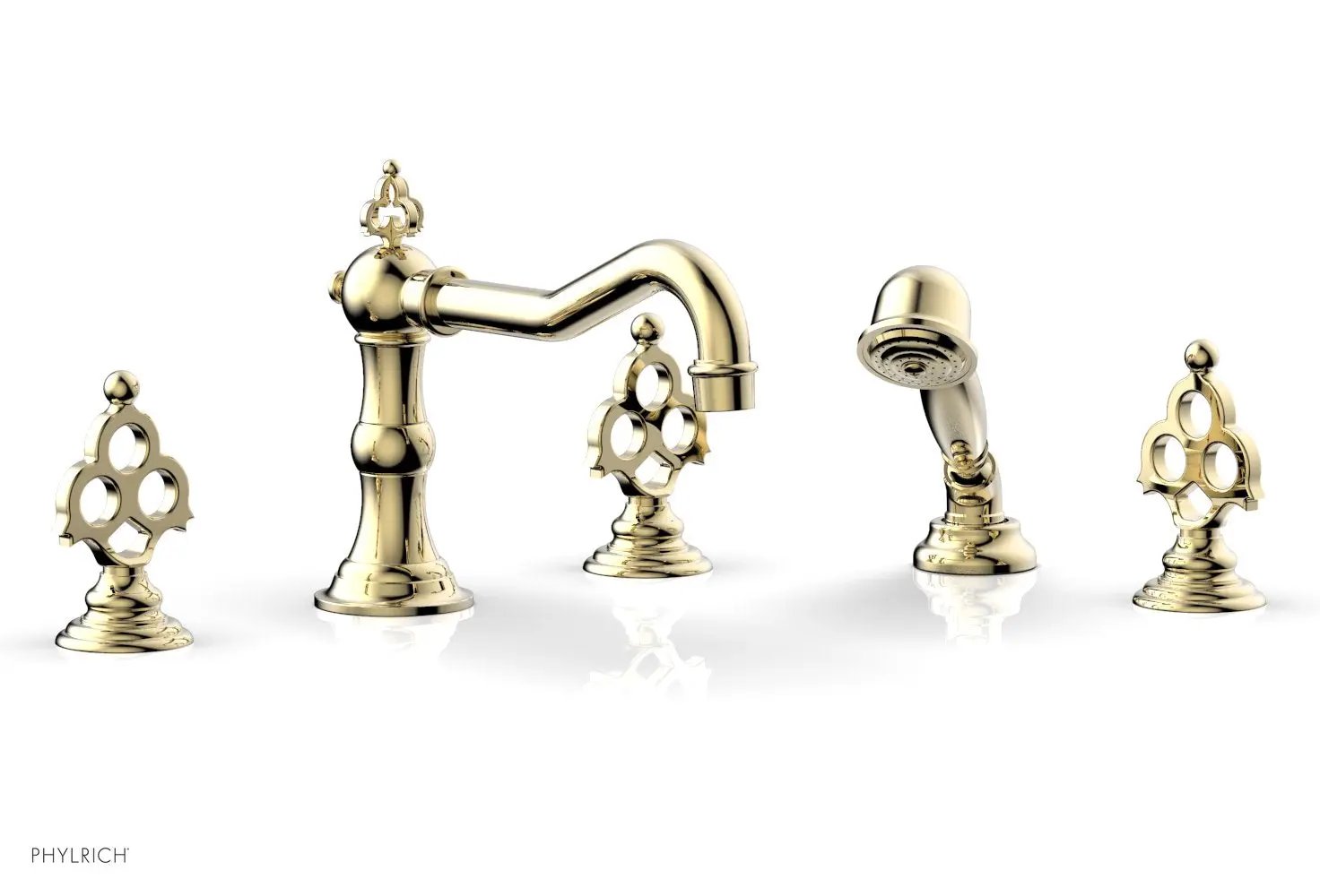 Phylrich MAISON Deck Tub Set with Hand Shower by Phylrich