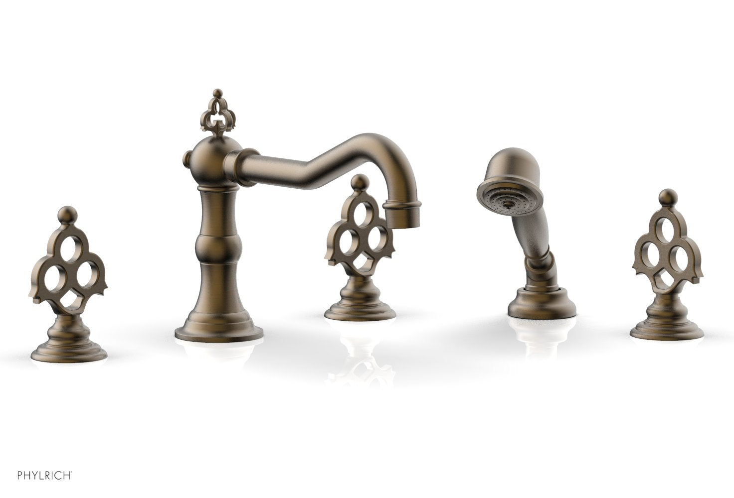 Phylrich MAISON Deck Tub Set with Hand Shower