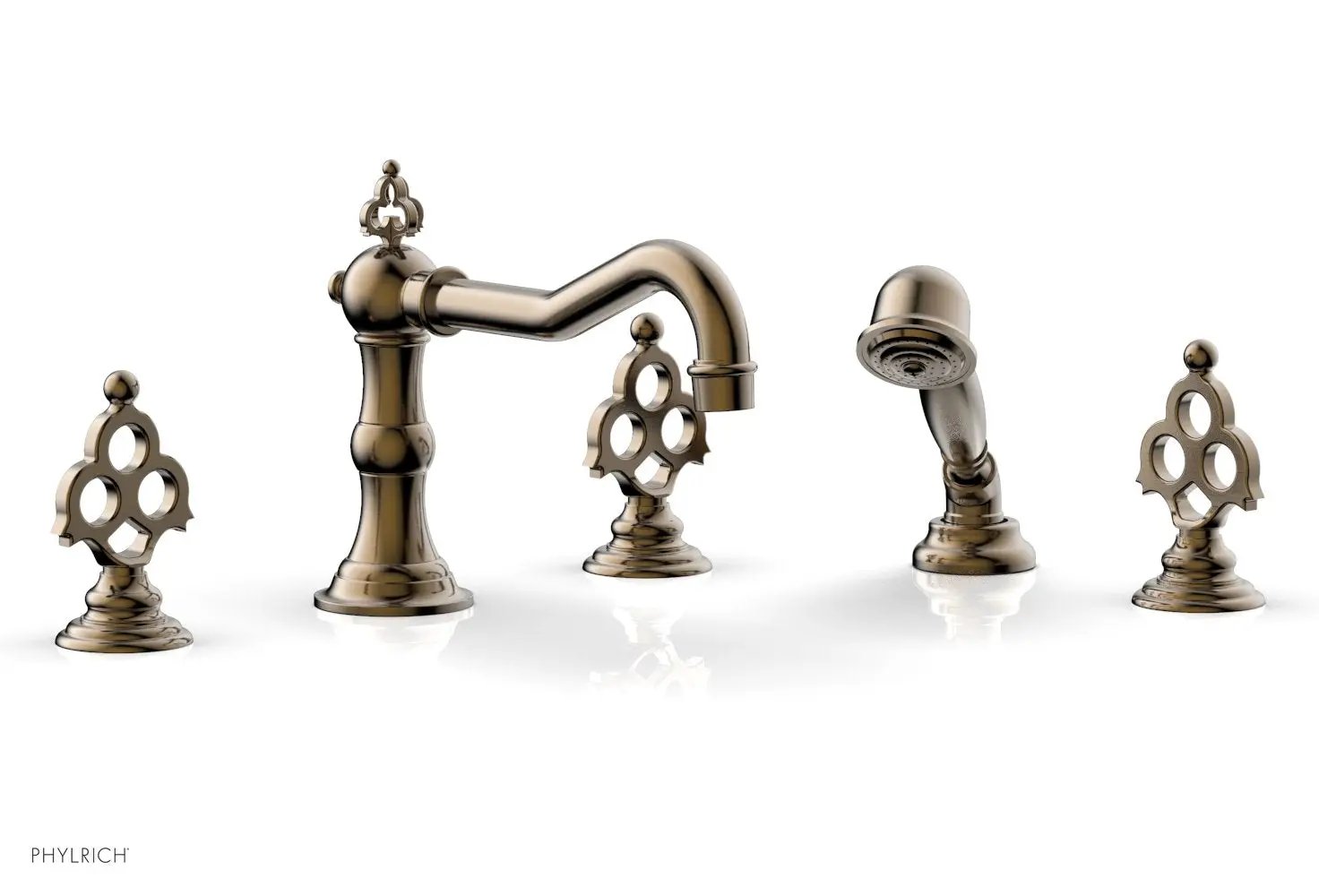 Phylrich MAISON Deck Tub Set with Hand Shower by Phylrich