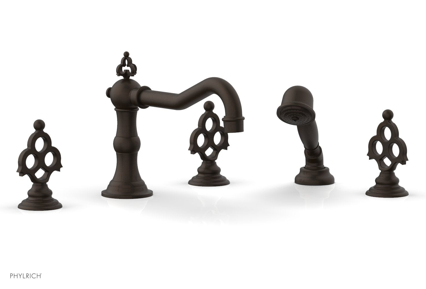 Phylrich MAISON Deck Tub Set with Hand Shower