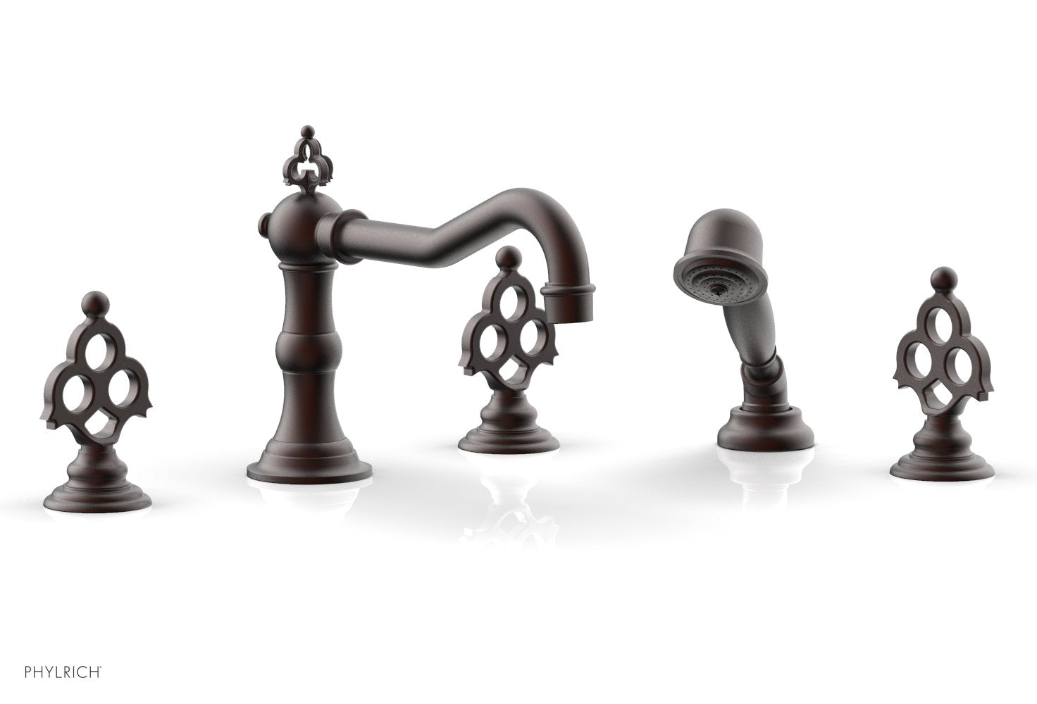 Phylrich MAISON Deck Tub Set with Hand Shower