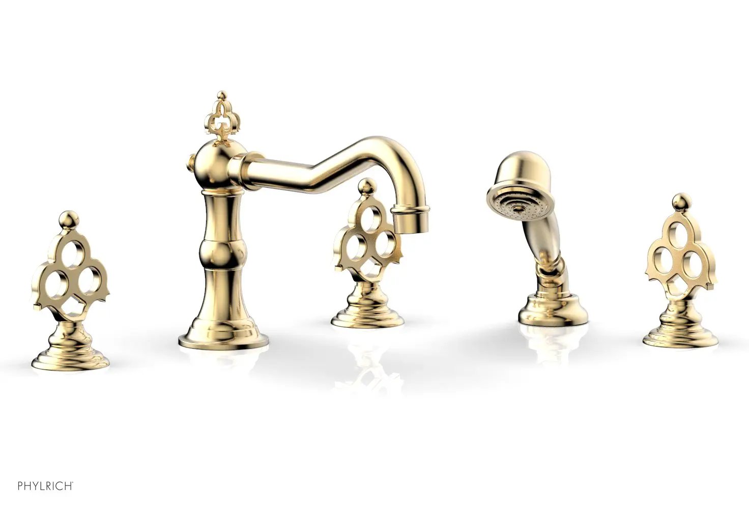 Phylrich MAISON Deck Tub Set with Hand Shower by Phylrich