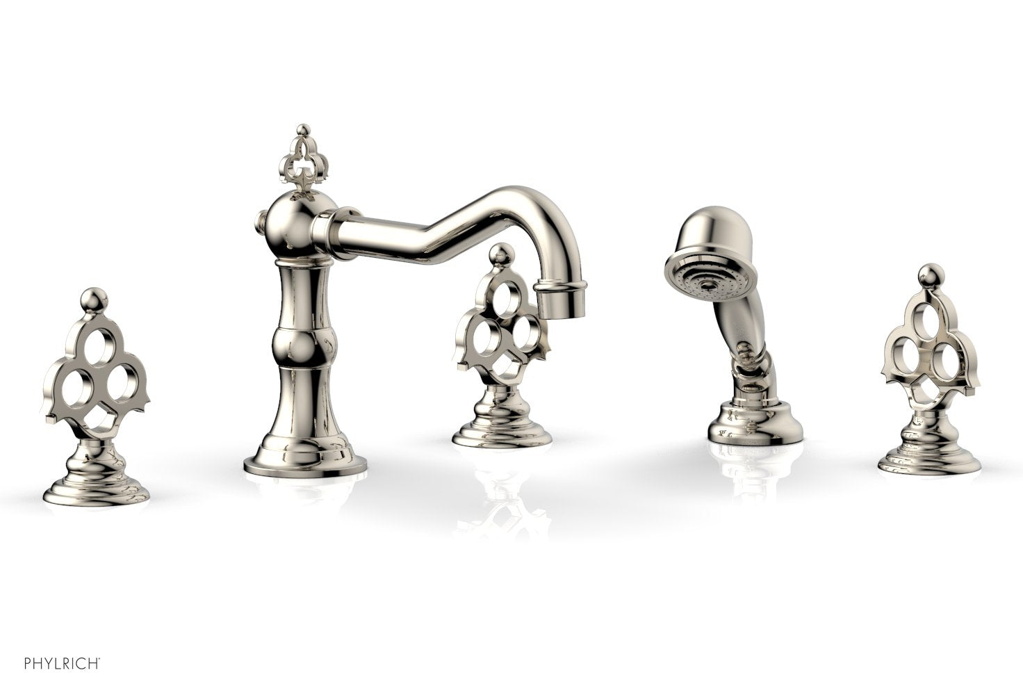 Phylrich MAISON Deck Tub Set with Hand Shower