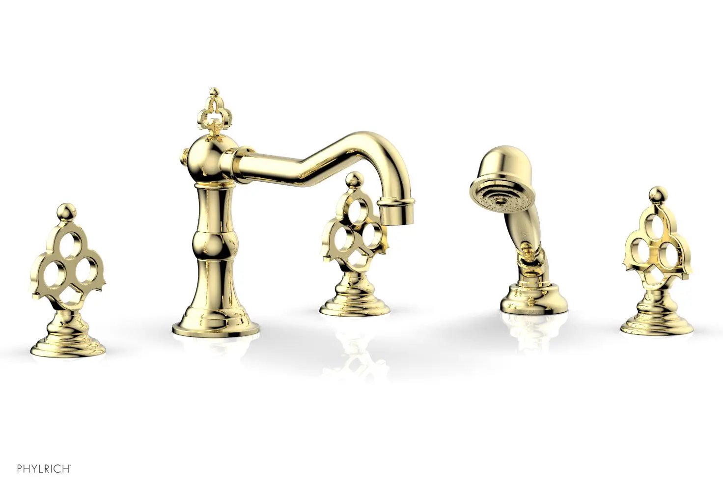 Phylrich MAISON Deck Tub Set with Hand Shower by Phylrich