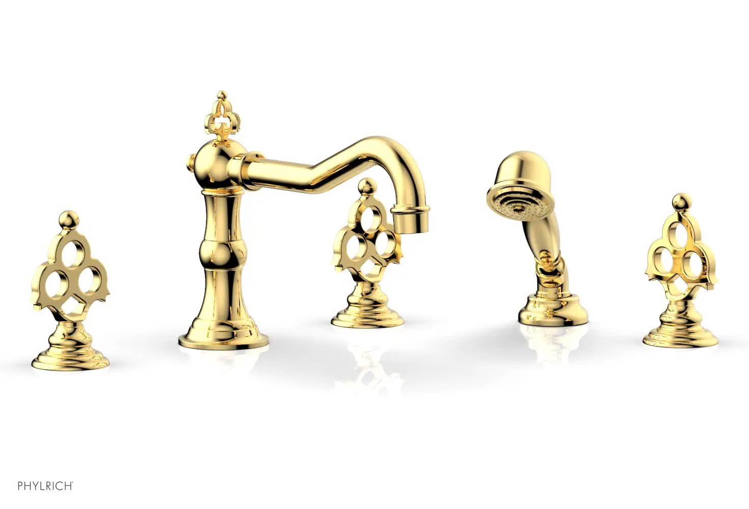 Phylrich MAISON Deck Tub Set with Hand Shower by Phylrich