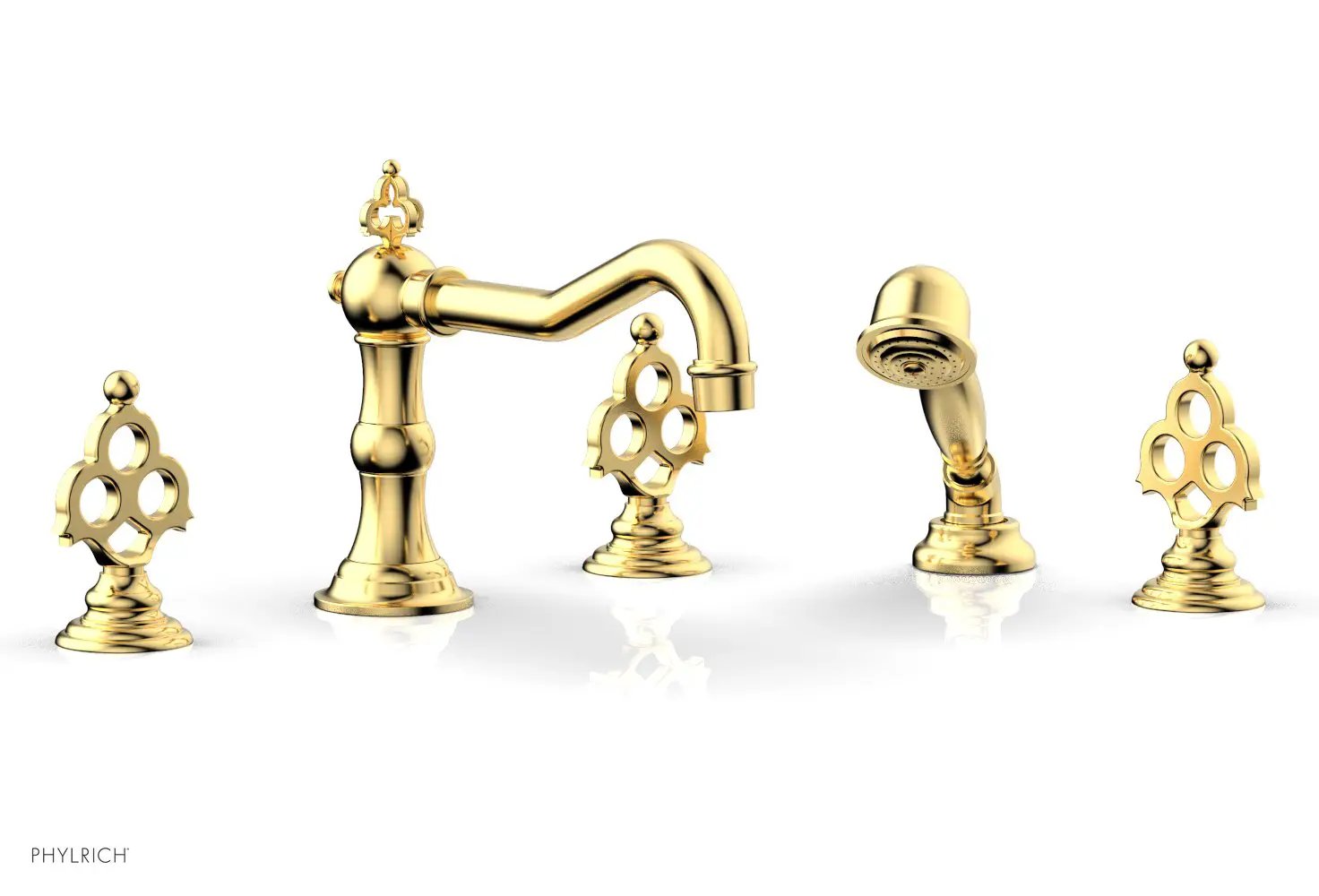 Phylrich MAISON Deck Tub Set with Hand Shower by Phylrich