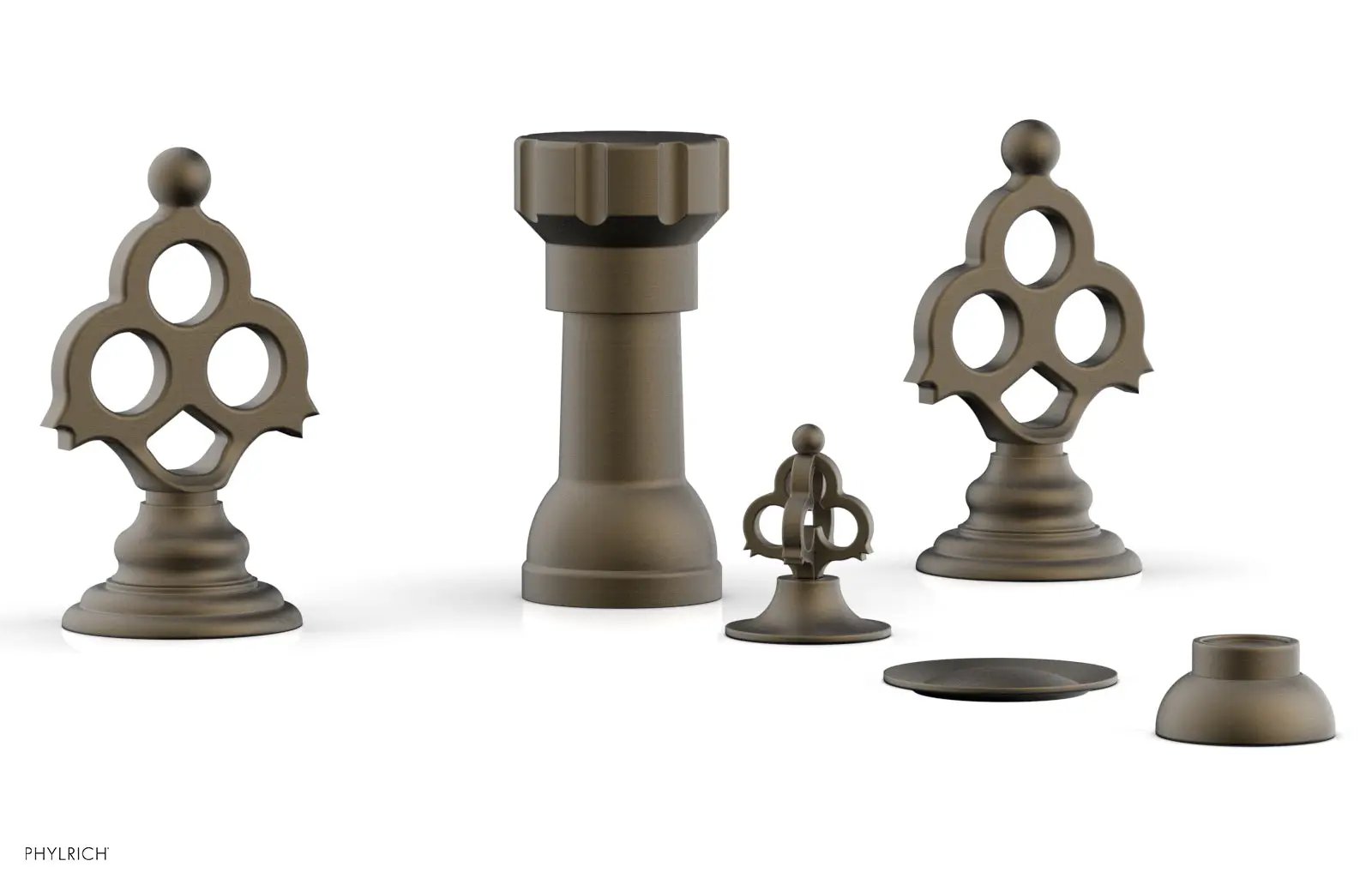 Phylrich MAISON Four Hole Bidet Set by Phylrich