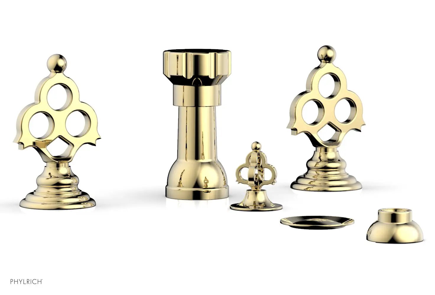 Phylrich MAISON Four Hole Bidet Set by Phylrich