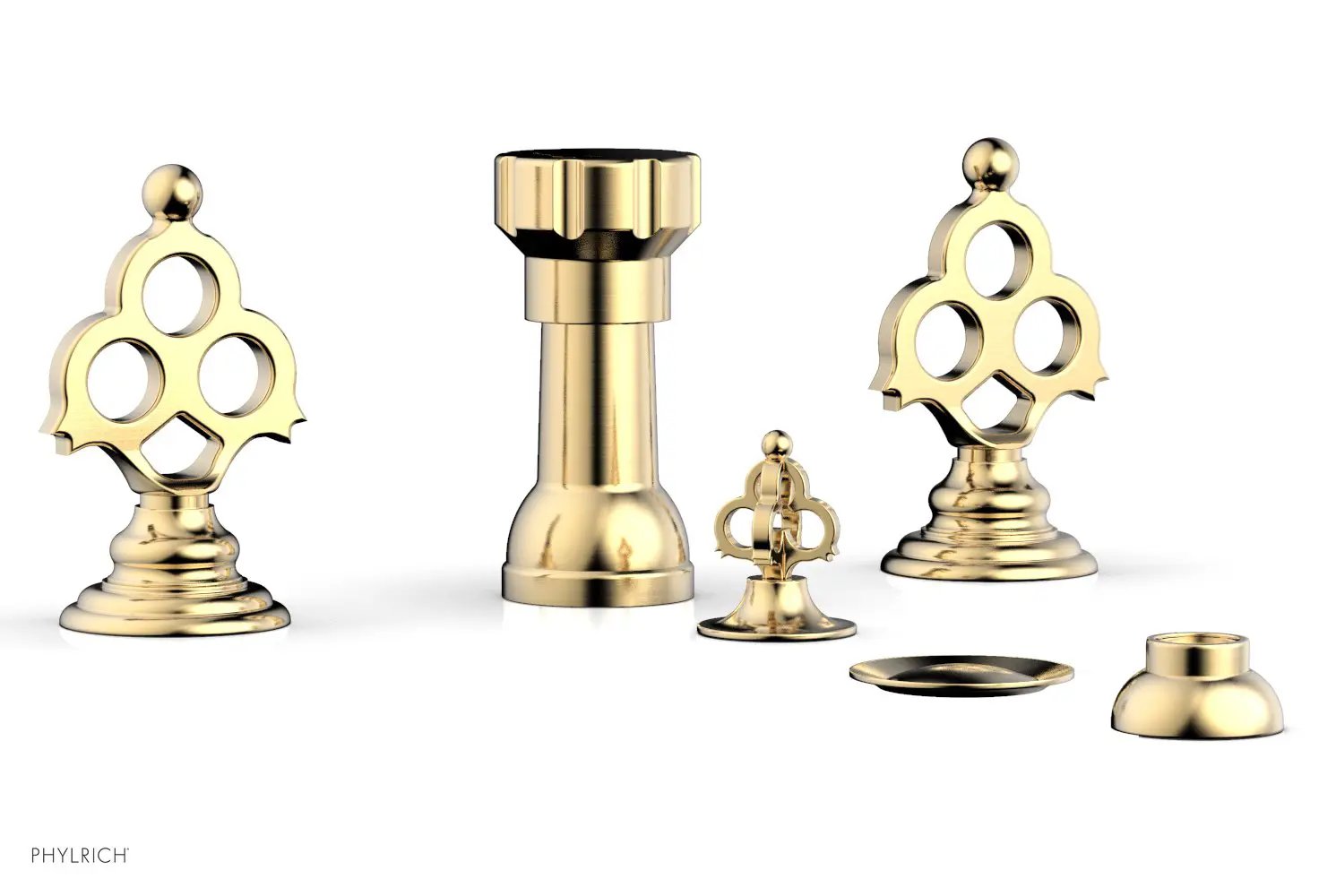 Phylrich MAISON Four Hole Bidet Set by Phylrich