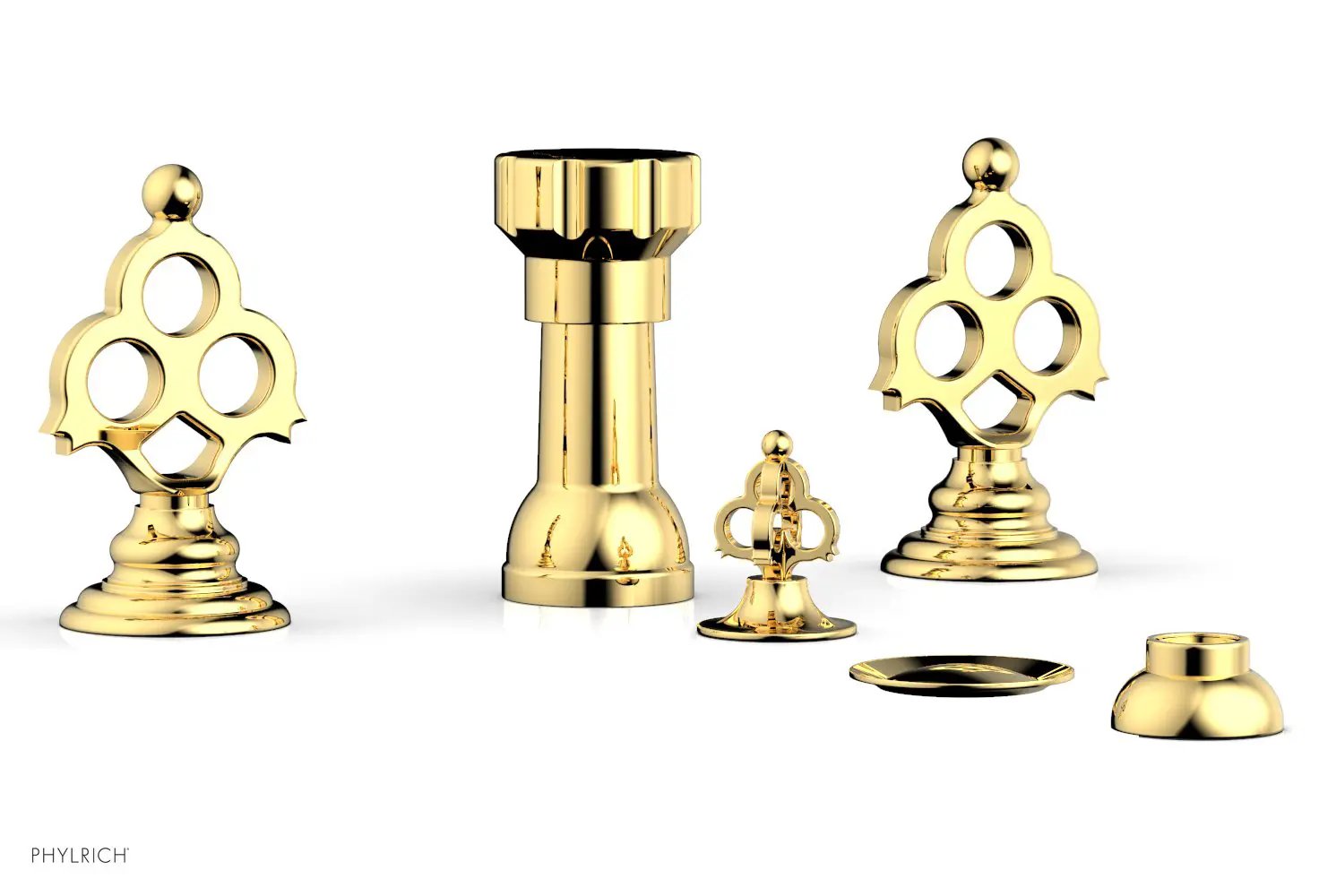 Phylrich MAISON Four Hole Bidet Set by Phylrich
