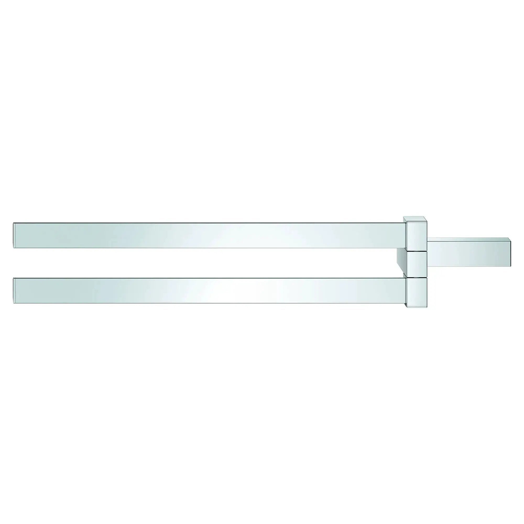 chrome towel bar