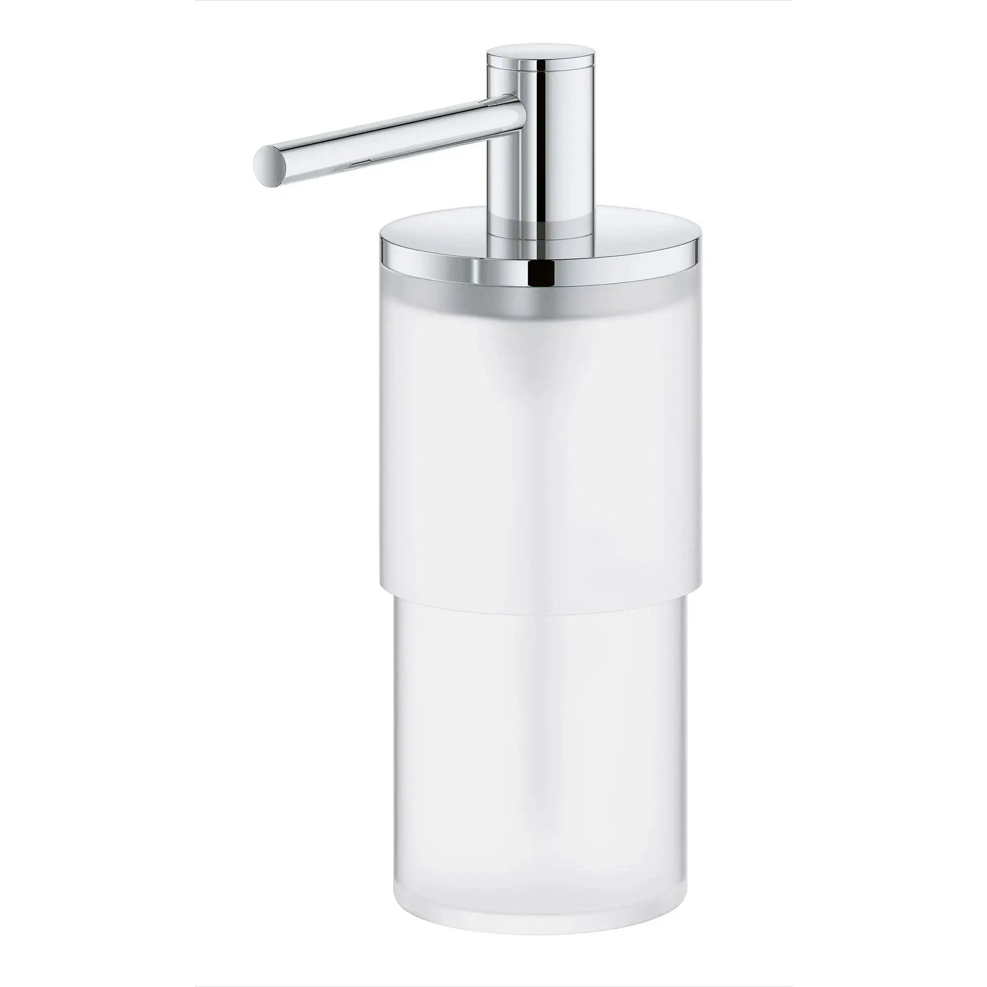 chrome soap dispenser