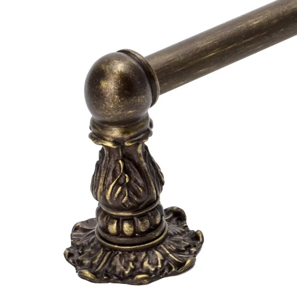 antique brass towel bars/rack