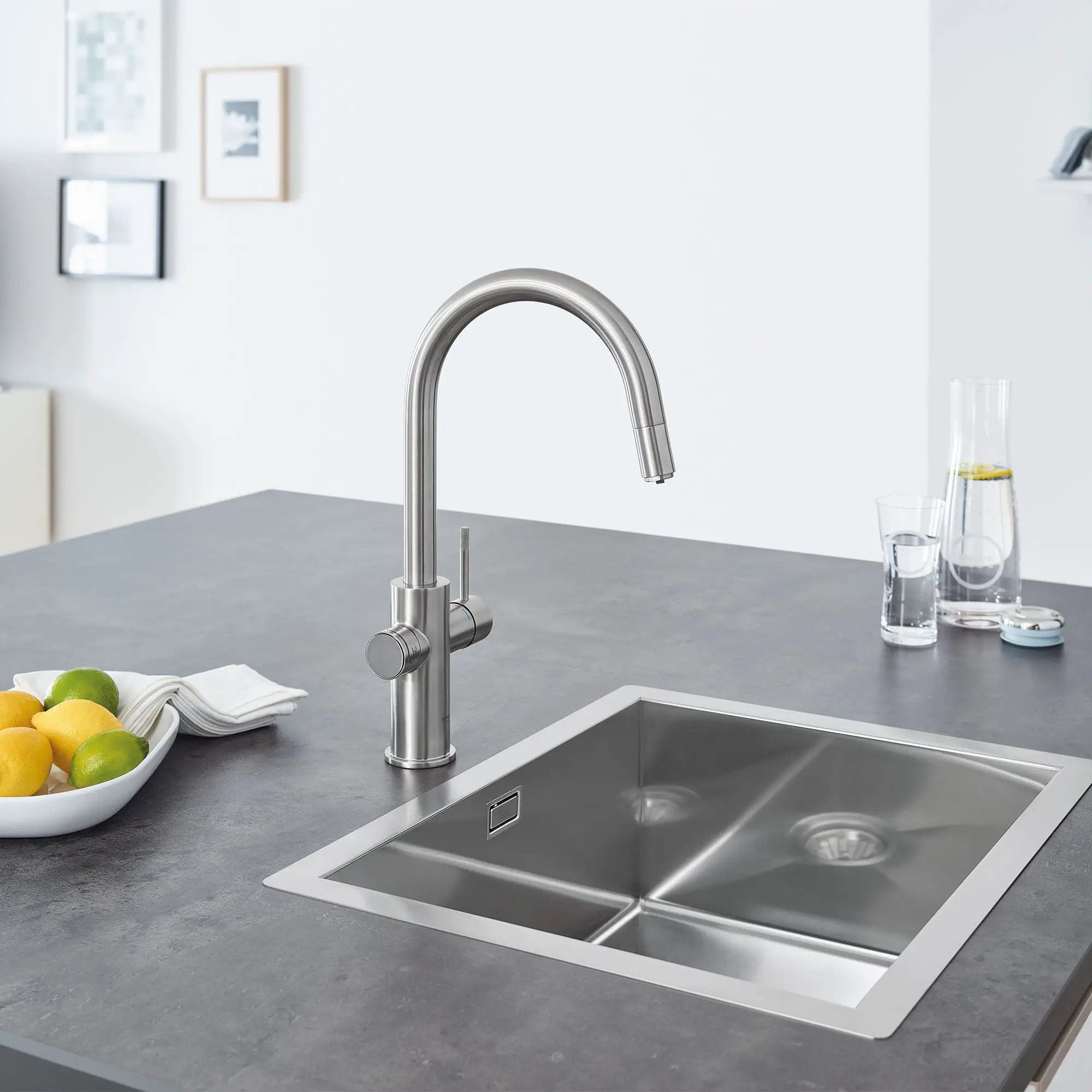 supersteel infinity kitchen faucet