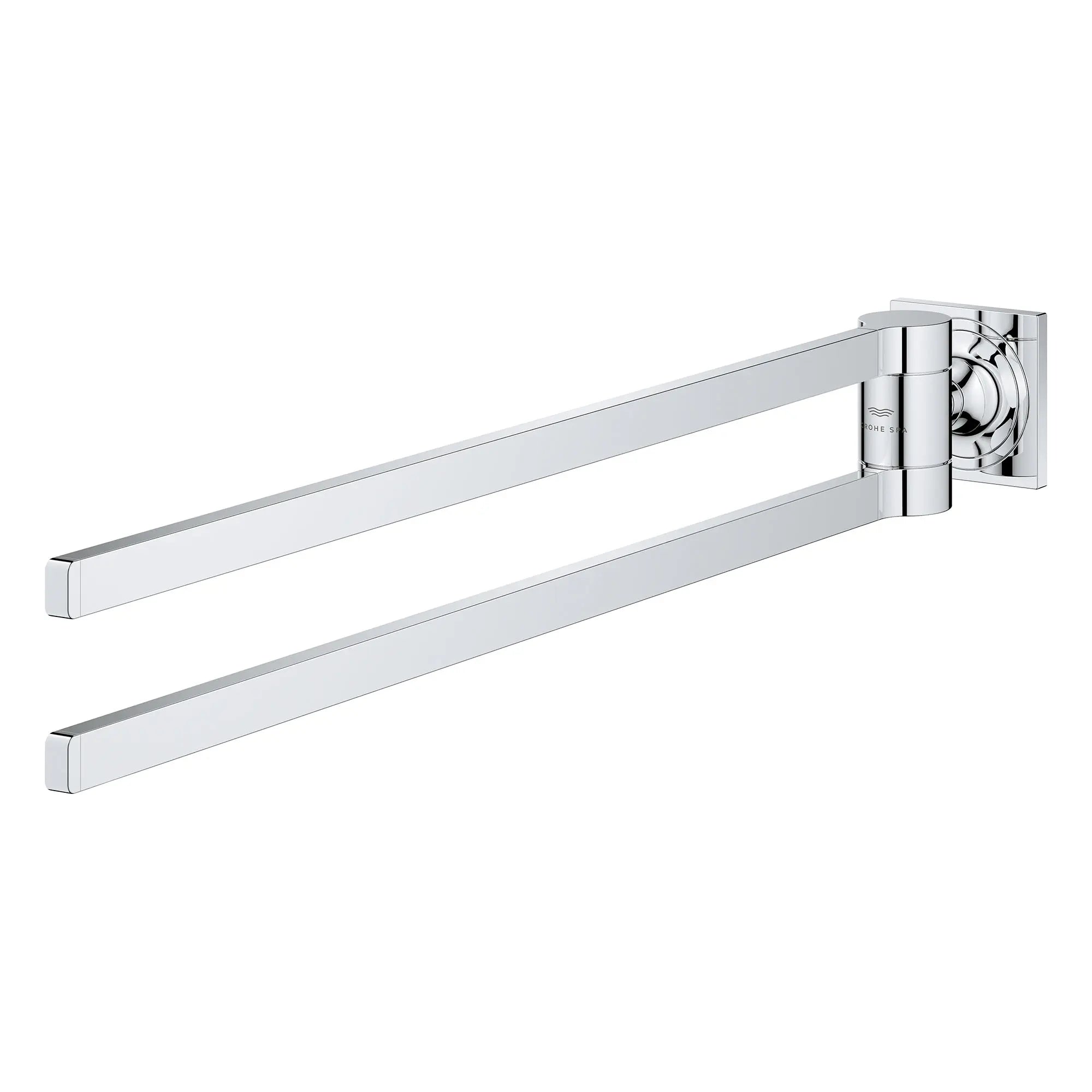 chrome towel bar