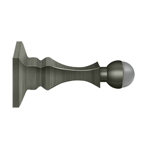 Deltana 3-1/2" Solid Brass Baseboard Door Bumper