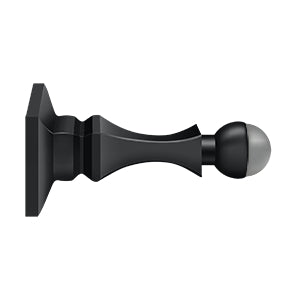 Deltana 3-1/2" Solid Brass Baseboard Door Bumper